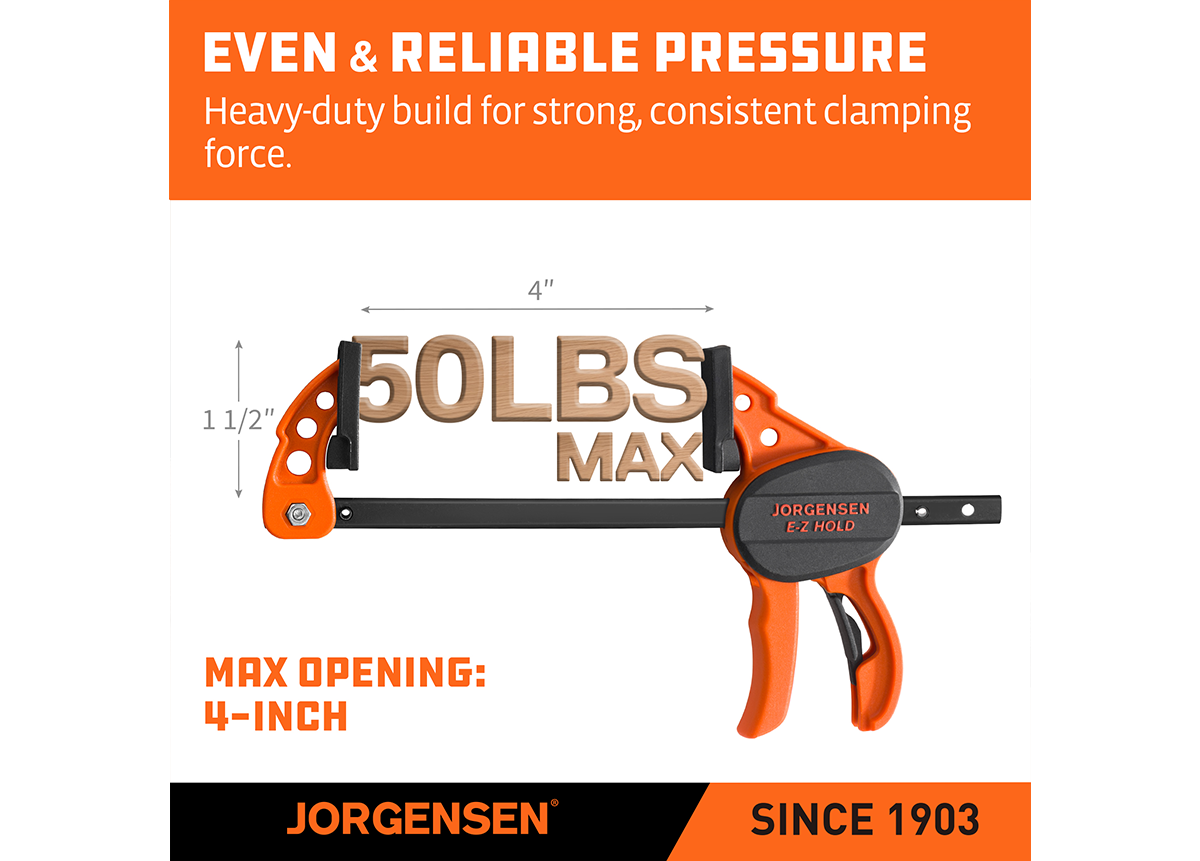 E-Z HOLD® hobby bar clamp