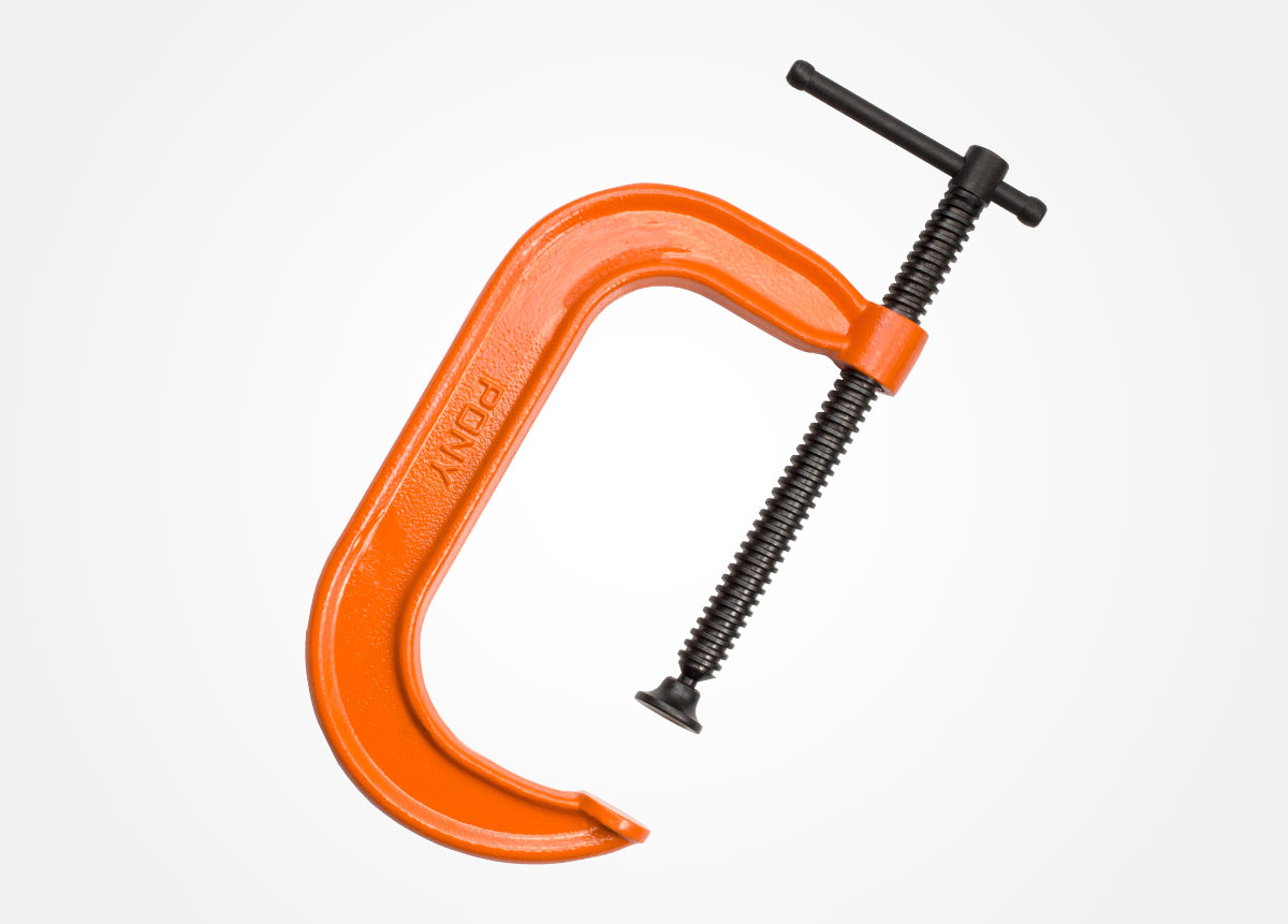 Classic light-duty C-clamp