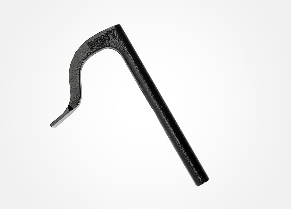 Bench hold-down clamp