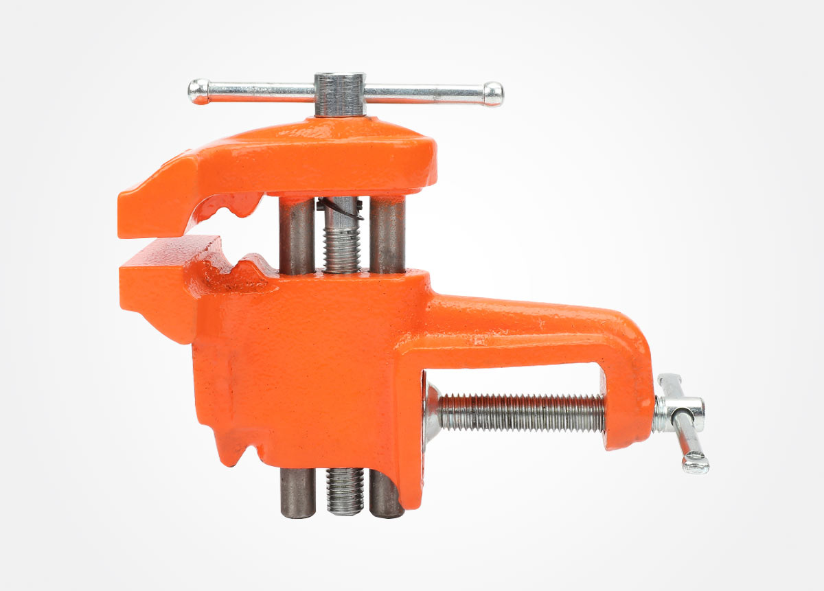 Light-duty clamp-on vise