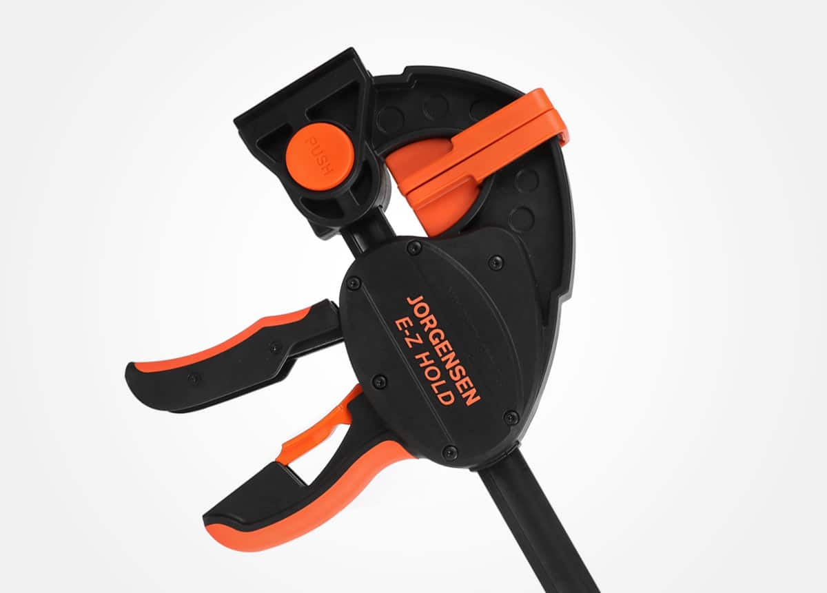 Heavy-duty E-Z HOLD expandable bar clamp