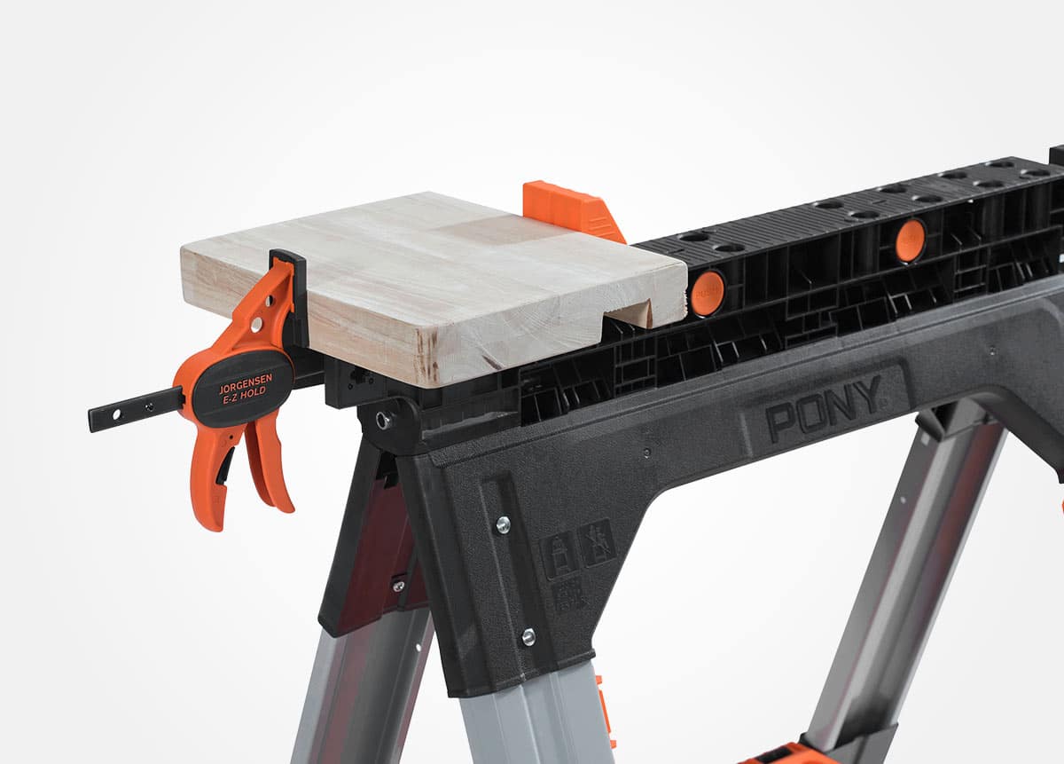 2-Piece Clamping Sawhorses