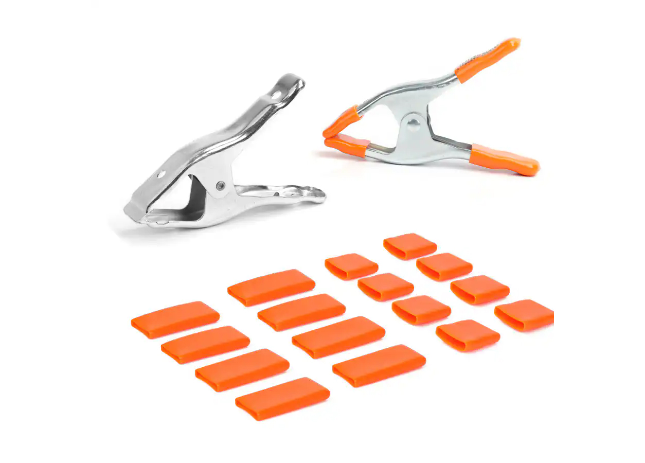 Work-protecting Clamp Pads for 2” Steel Spring Clamp