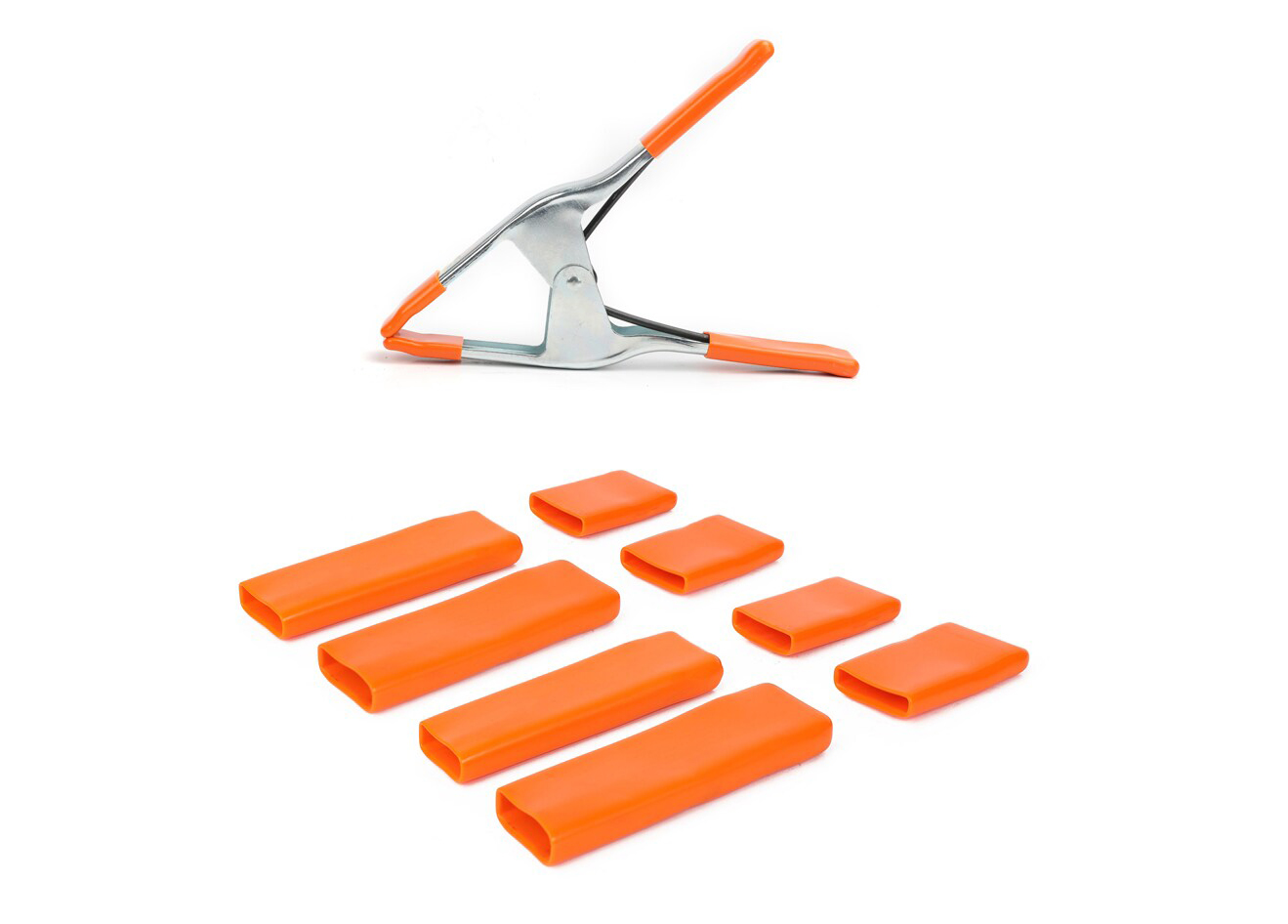 Work-protecting Clamp Pads for 4” Steel Spring Clamp