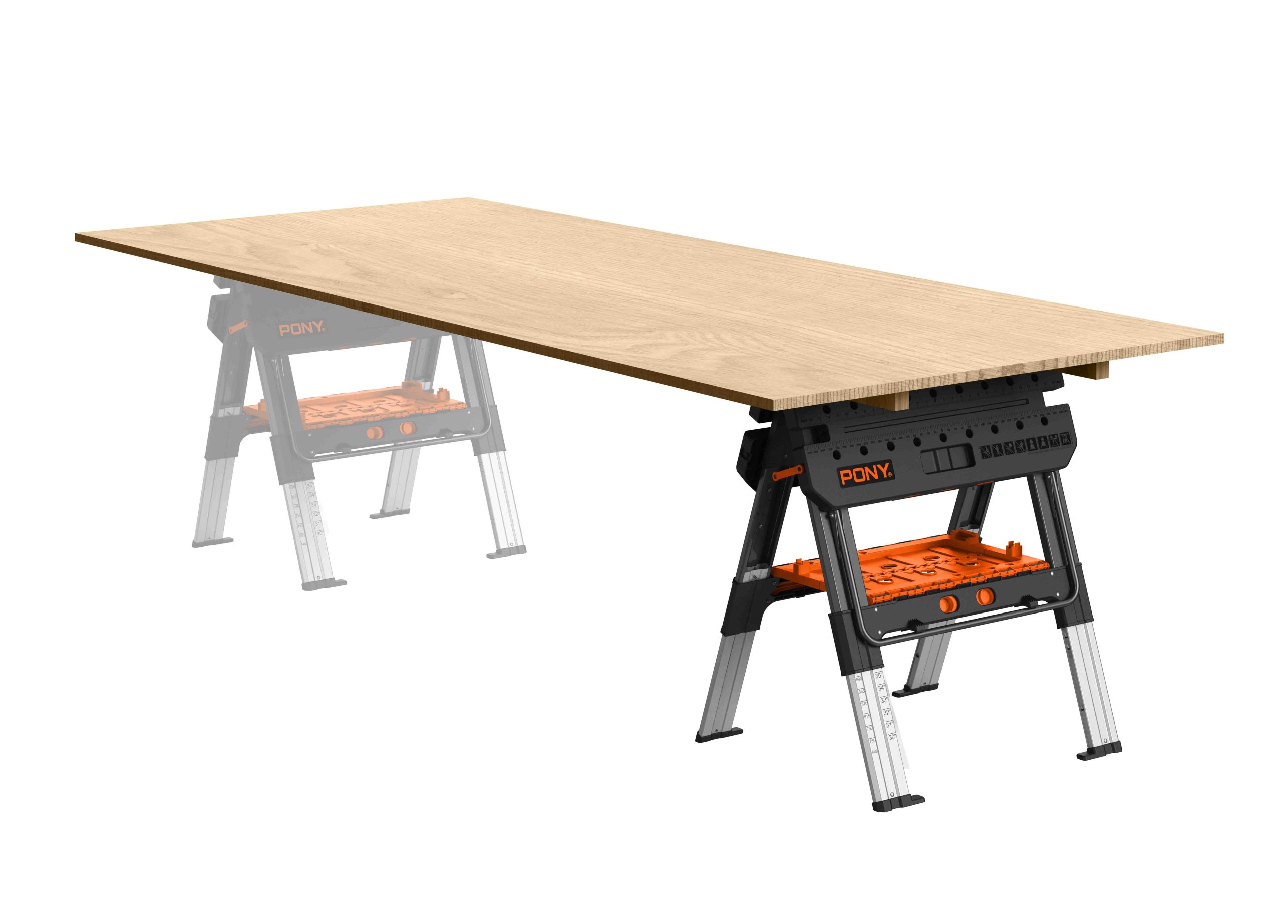 2-in-1 Clamping Worktable/sawhorse