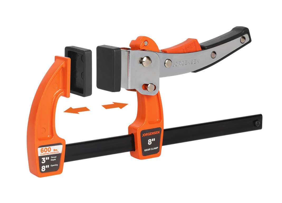 Gear clamp replacement pads