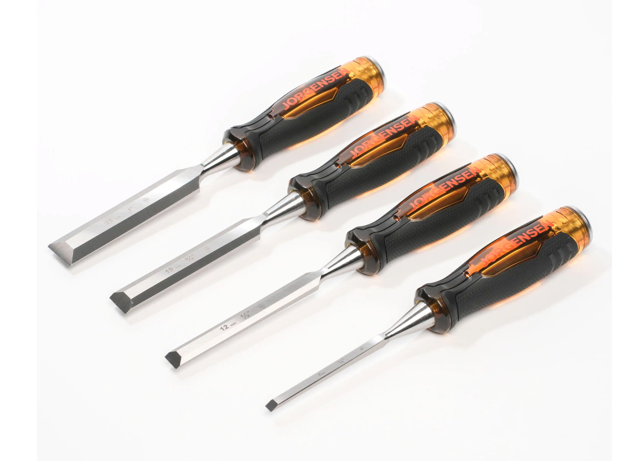 4-Piece Woodworking Chisel Set