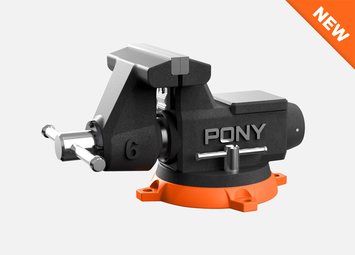 6in. Pro Heavy-Duty Workshop Bench Vise