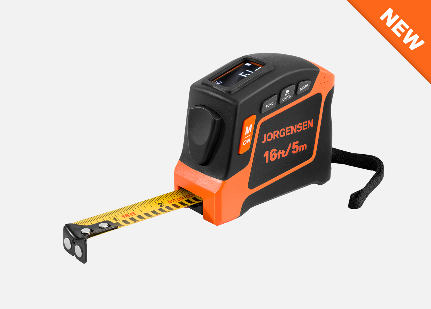 Digital Tape Measure – 16ft (5m)